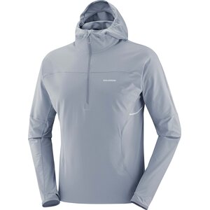 Salomon Sense Aero Hybrid Half Zip Hood Jacket Mens