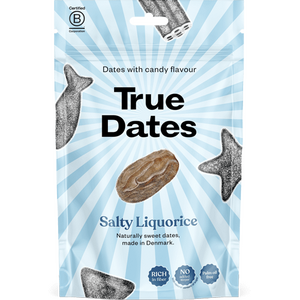 True Co. True Dates Salty Liquorice 100g