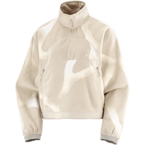 Salomon Chroma Fleece Crop Half Zip Womens