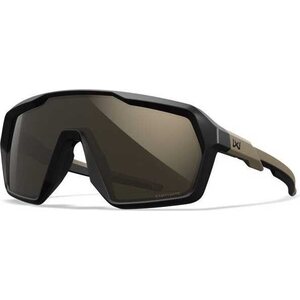 Wiley X Wx CITADEL Captivate Tungsten Mirror, Frame Matte Black / Tan