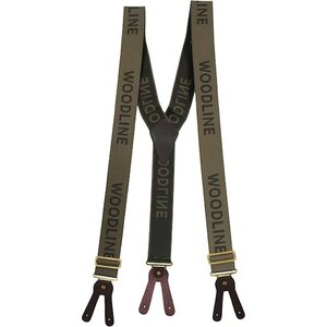 Woodline Suspenders for Buttons