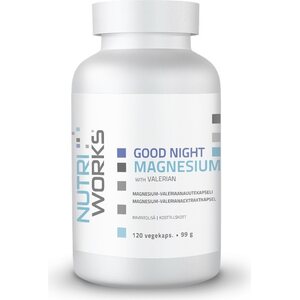 Nutri Works Nutri Works Good Night Magnesium with Valerian Capsules