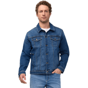 Duer Performance Denim+ All Season Trucker Jacket Mens