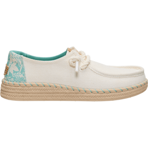 HeyDude Wendy Espadrille Hibiscus