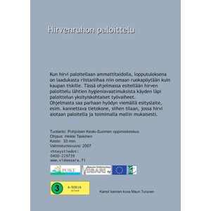 Videosara Hirvenruhon paloittelu