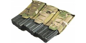 Blue Force Gear Stackable Ten-Speed Triple M4 Mag Pouch