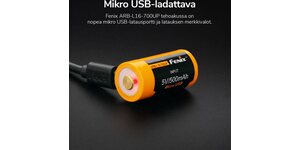 Fenix ARB-L16-700 Li-ion 3,7V battery (16340)