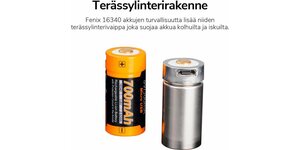 Fenix ARB-L16-700 Li-ion 3,7V battery (16340)