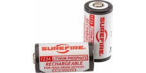 Surefire 123A Rechargeabe Batteries