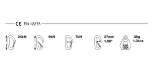Wild Country Helium 3.0 Rack 6 Pack Carabiner