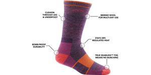 Darn Tough Hiker Boot Midweight Hiking Sock Womens