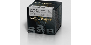 Sellier & Bellot .308 Win FMJ 9,55g training 50pcs