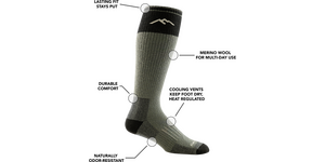Darn Tough Hunter Over the Calf Full Cushion Merino