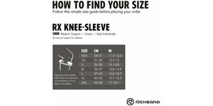 Rehband RX Knee Sleeve 5 mm