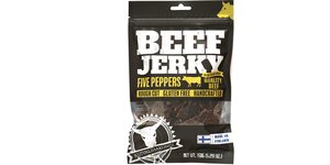 Kuivalihakundi Beef Jerky Five Peppers 150g