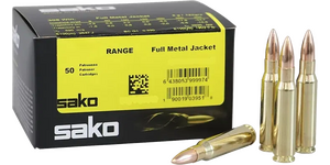 Sako .308 Win 8g / 123grs. Range FMJ 50pcs