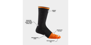 Darn Tough Steely Boot Midweight Cushion Mens
