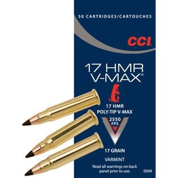 CCI .17 HMR V-Max 50pcs