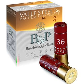 B&P Valle Steel Magnum 12/76 36g 25pcs