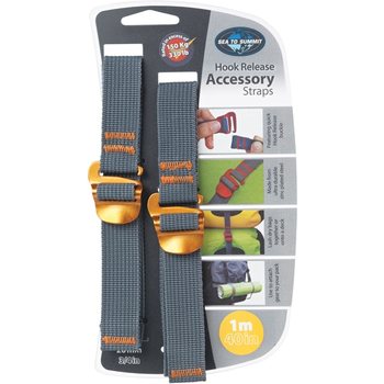 Sea to Summit Tie Down Accessory Straps with Hook 10mm