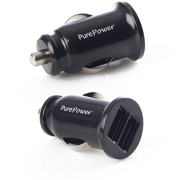 PurePower 12V 2xUSB -adapteri