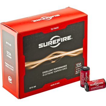 Surefire SF123A, 6 boxes of 12 (72kpl)