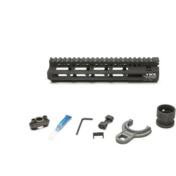 BCM GUNFIGHTER MCMR Aluminum Rail - 5.56, 9-inch-Black (M-LOK® slots)