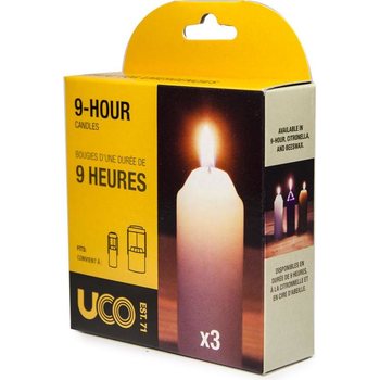 UCO 3-pack 9 Hour Candles