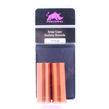 Pink Rhino Dummy Rounds Snap Caps - 12 Gauge