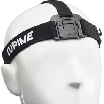 Lupine Headband FrontClick Piko/Blika musta