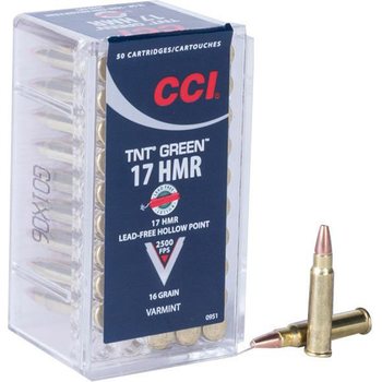 CCI .17 HMR 16gr TNT HP GREEN 50kpl