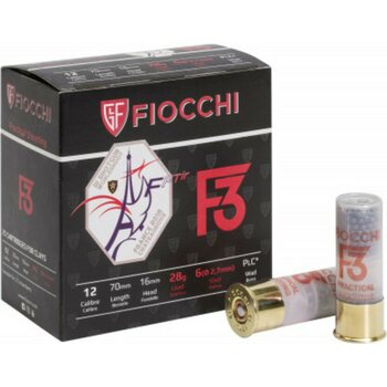 Fiocchi F3 Practical Shooting 12/70 28g 25pcs