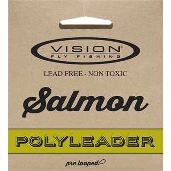 Vision Salmon polyleader 0.50mm / 18kg