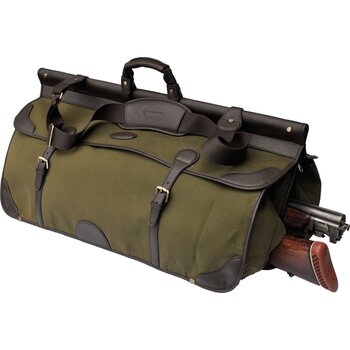 Maremmano Canvas and Leather Travel Bag with Gun Place (E806)