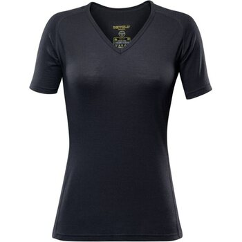 Devold Breeze Woman T-shirt V-Neck