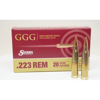 GGG .223Rem Sierra Match King HPBT 77gr / 4.99g / 20 stuks