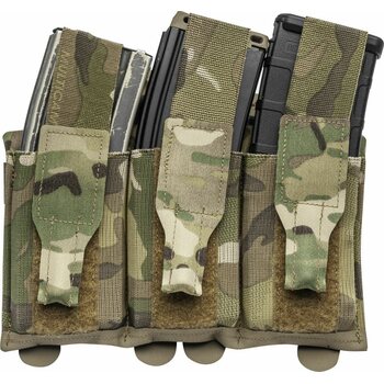 Blue Force Gear Flapped Ten-Speed M4 Mag Pouch, 3 Mags