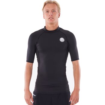 Rip Curl Thermopro Short Sleeve Vest, Black, S