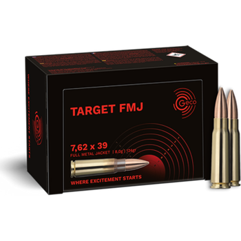 Geco 7,62x39 Target 8 g FMJ 50 kpl