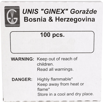 Ginex LP Iso Pistoolin Nalli 100 kpl