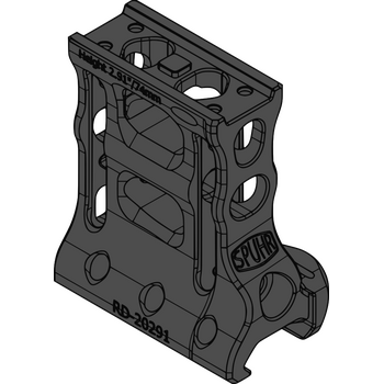 Spuhr RD-20291 Aimpoint T-2 Mount H74mm/2.91" PIC