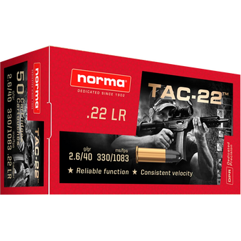 Norma TAC-22 50 stuks