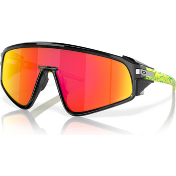 Oakley Latch Panel, Black Ink w/ Prizm Ruby