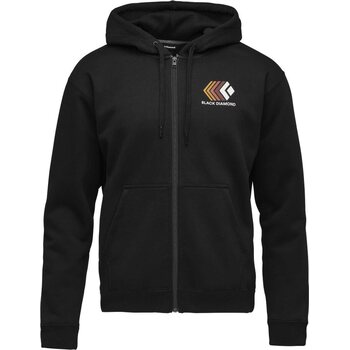 Black Diamond Faded Full Zip Hoody Mens