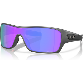 Oakley Turbine Rotor, Matte Steel w/ Prizm Violet Polarized