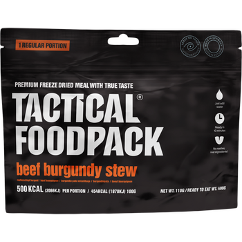 Tactical Foodpack Beef Burgundy Stew