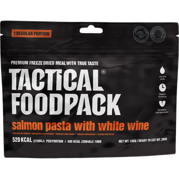 Tactical Foodpack Salmon Pasta with White Wine