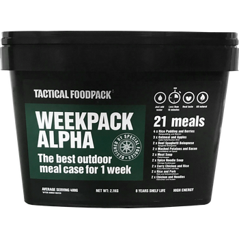 Tactical Foodpack Weekpack Alpha