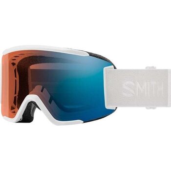 Smith Squad, White Vapor w/ Chromapop Pro Photochromic Blue Mirror