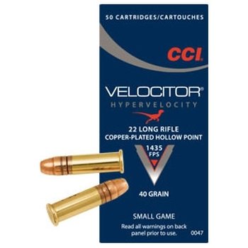 CCI .22 LR Velocitor 50 pcs